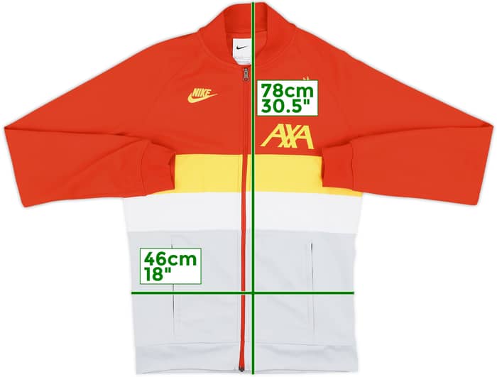 2021-22 Liverpool Nike Track Jacket - 8/10 - (L.Boys)