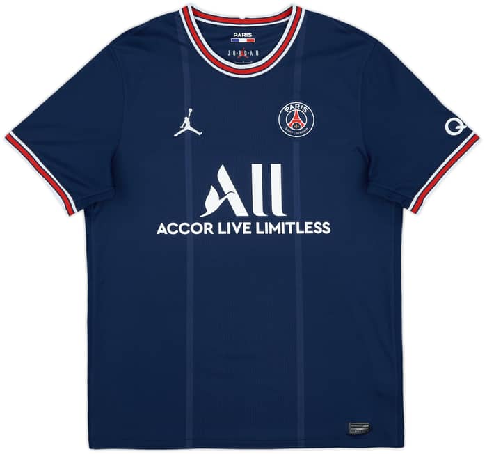 2021-22 Paris Saint-Germain Home Shirt Messi #30 - 9/10 - (L)