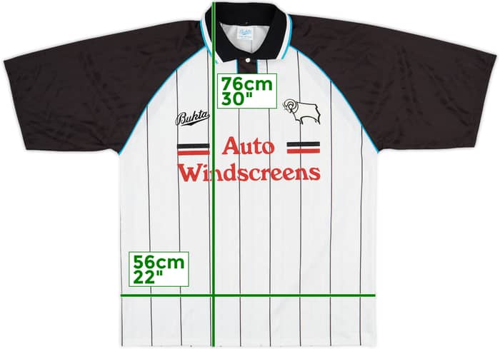 1993-94 Derby County Home Shirt - 9/10 - (L)