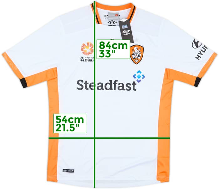 2016-17 Brisbane Roar Away Shirt (L)