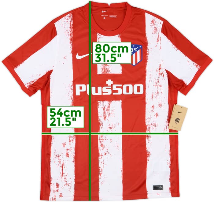 2021-22 Atletico Madrid Home Shirt (L)