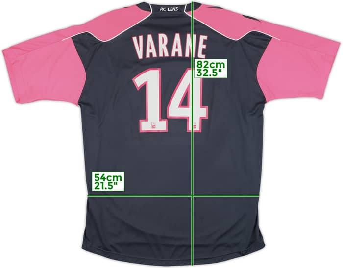 2010-11 Lens Away Shirt Varane #14 - 8/10 - (XXL)