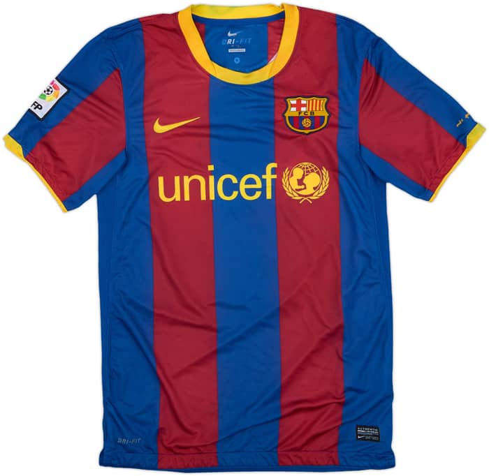 2010-11 Barcelona Home Shirt Messi #10 - 5/10 - (S)