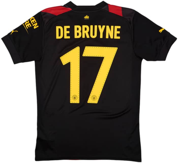 2022-23 Manchester City Away Shirt De Bruyne #17 - 8/10 - (S)