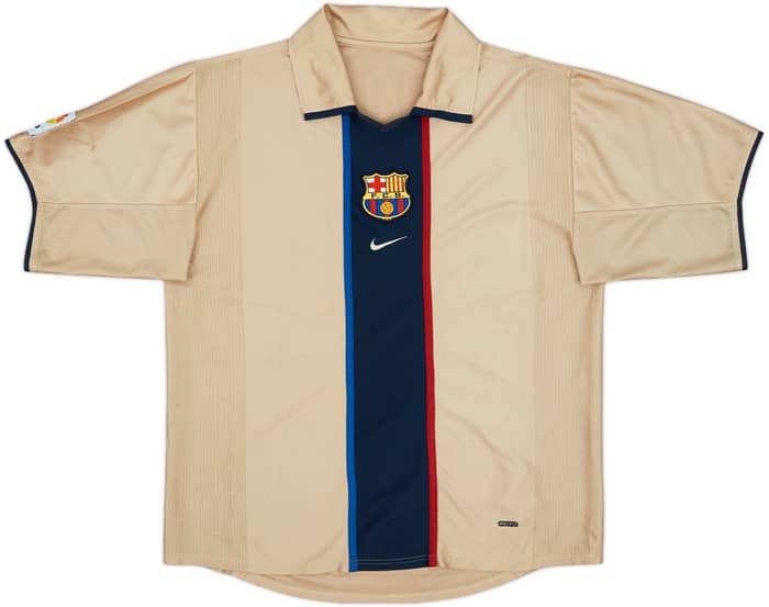 2001-03 Barcelona Away Shirt Rivaldo #10 - 9/10 - (XL)
