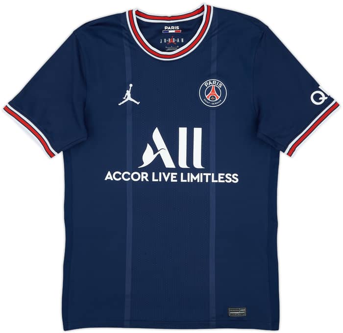 2021-22 Paris Saint-Germain Home Shirt Messi #30 - 9/10 - (S)