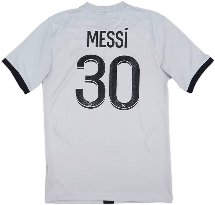 2022-23 Paris Saint-Germain Away Shirt Messi #30 - 6/10 - (S)