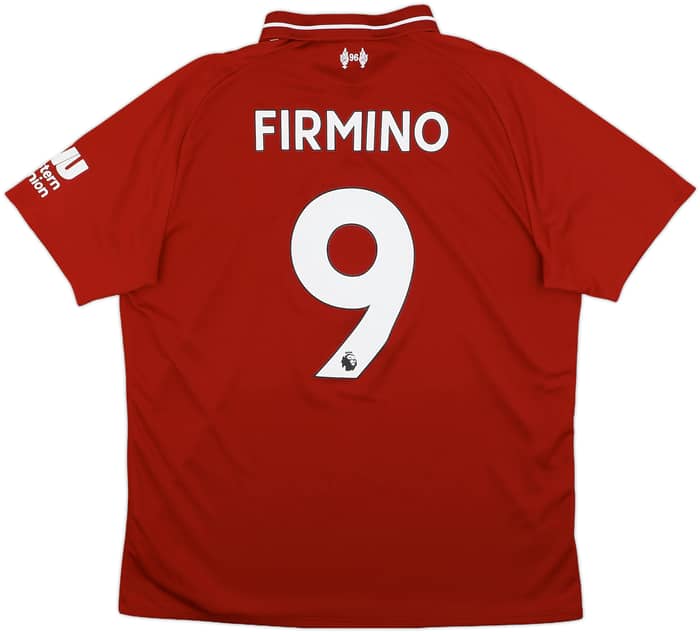 2018-19 Liverpool Home Shirt Firmino #9 - 8/10 - (L)