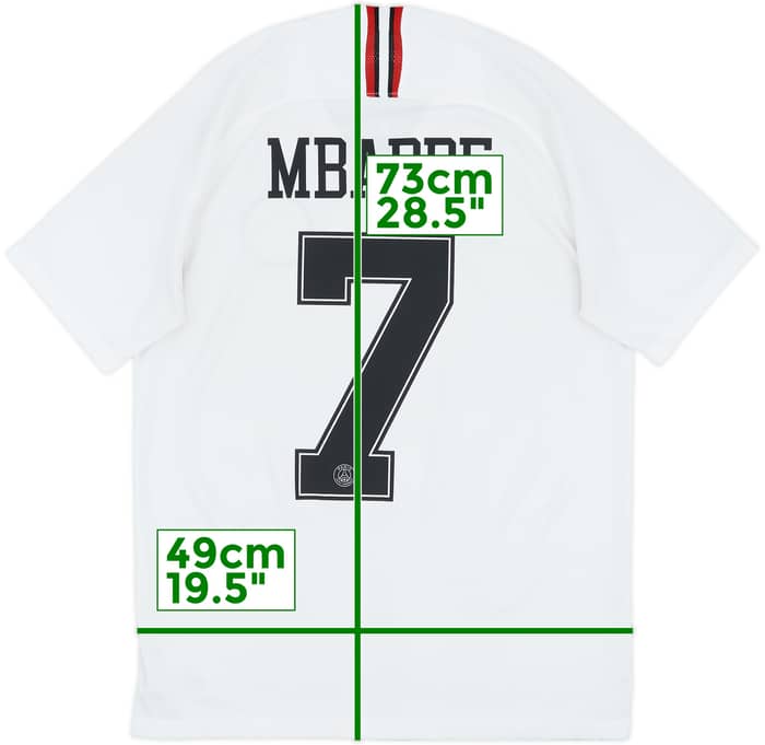 2018-19 Paris Saint-Germain Fourth Shirt Mbappe #7 - 7/10 - (M)