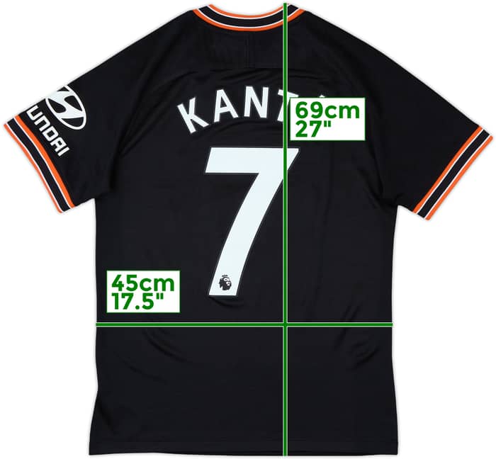 2019-20 Chelsea Third Shirt Kante #7 - 9/10 - (S)
