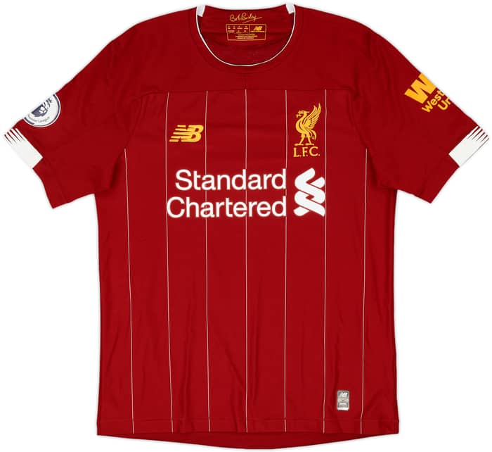 2019-20 Liverpool Home Shirt Virgil #4 - 10/10 - (S)