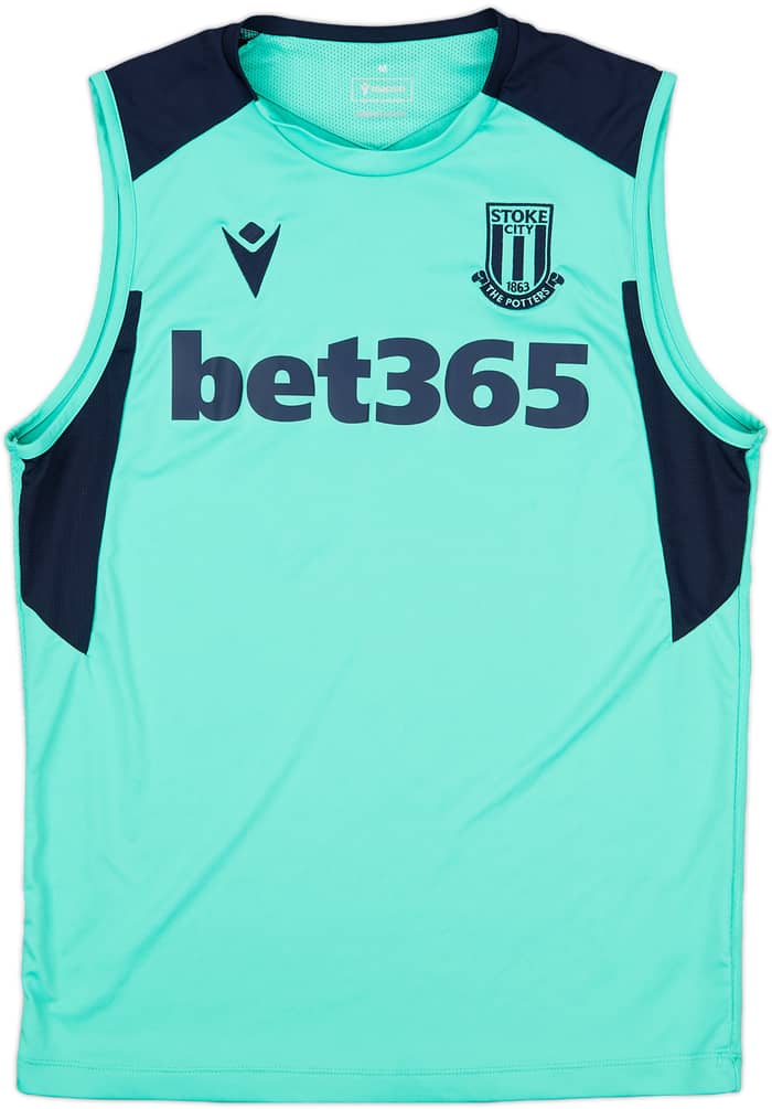 2019-20 Stoke City Macron Training Vest - 9/10 - (M)