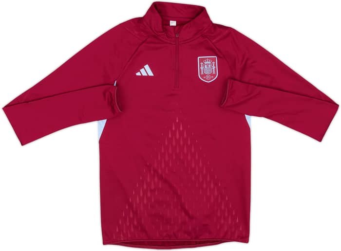 2020-21 Spain Women adidas 1/4 Zip Drill Top - 10/10 - (Women's XS)
