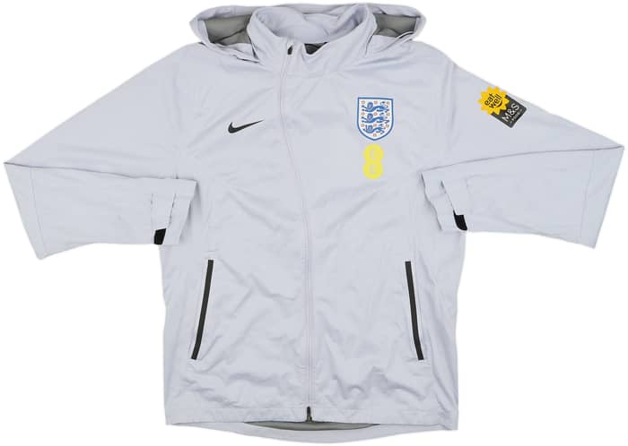 2022-23 England Nike Hooded Track Jacket - 8/10 - (M)