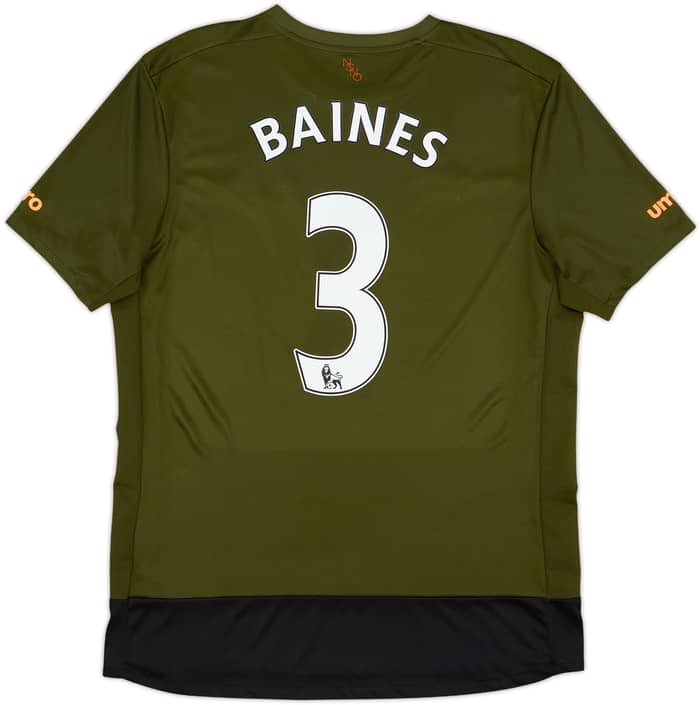 2015-16 Everton Third Shirt Baines #3 - 8/10 - (L)