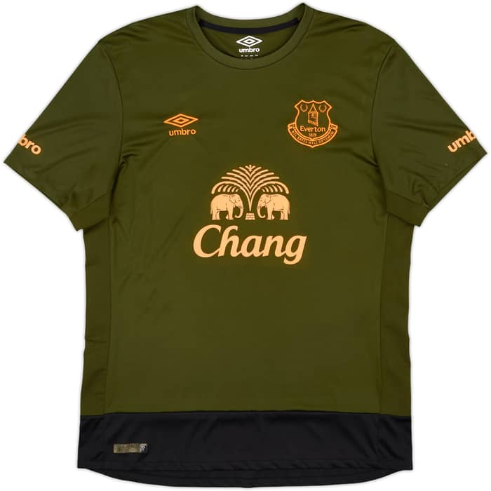 2015-16 Everton Third Shirt Baines #3 - 8/10 - (L)