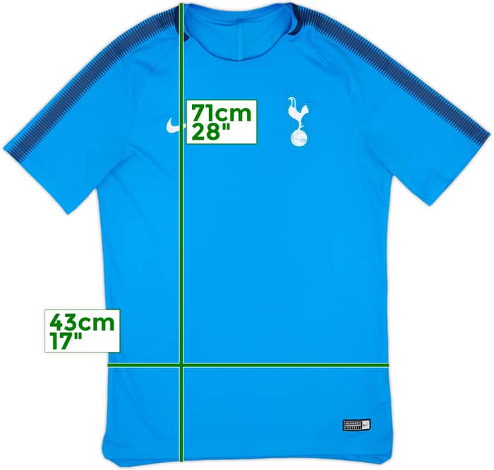 2017-18 Tottenham Nike Training Shirt - 8/10 - (M)