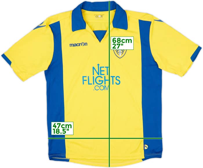 2009-10 Leeds United Away Shirt - 8/10 - (XL.Boys)