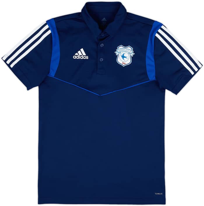 2019-20 Cardiff City adidas Polo Shirt - 8/10 - (XS)