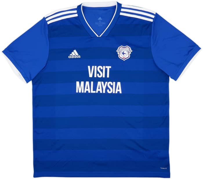 2018-19 Cardiff Home Shirt - 9/10 - (XL)