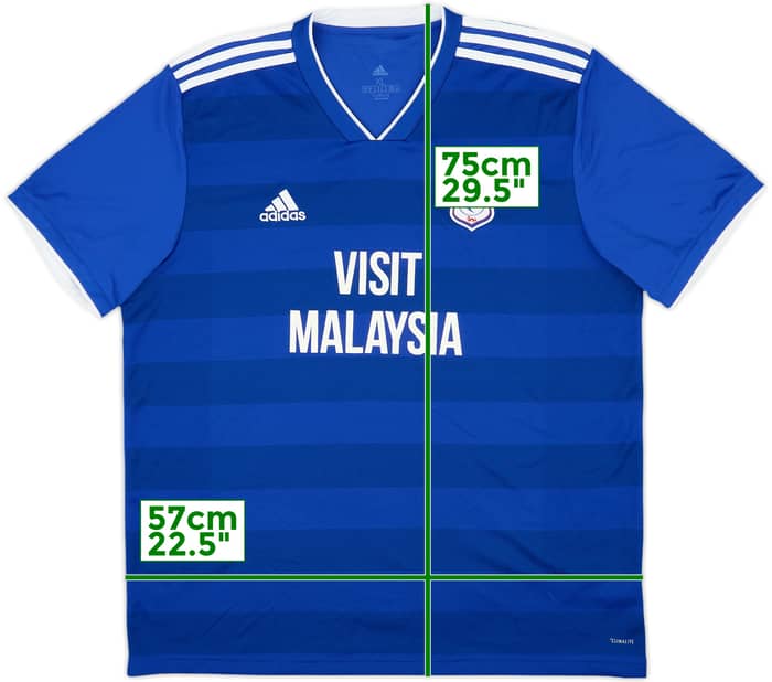2018-19 Cardiff Home Shirt - 9/10 - (XL)