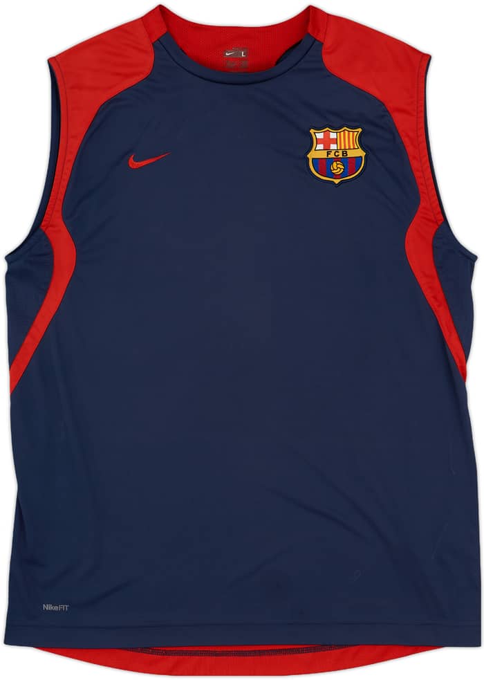 2007-08 Barcelona Nike Training Vest - 9/10 - (L)