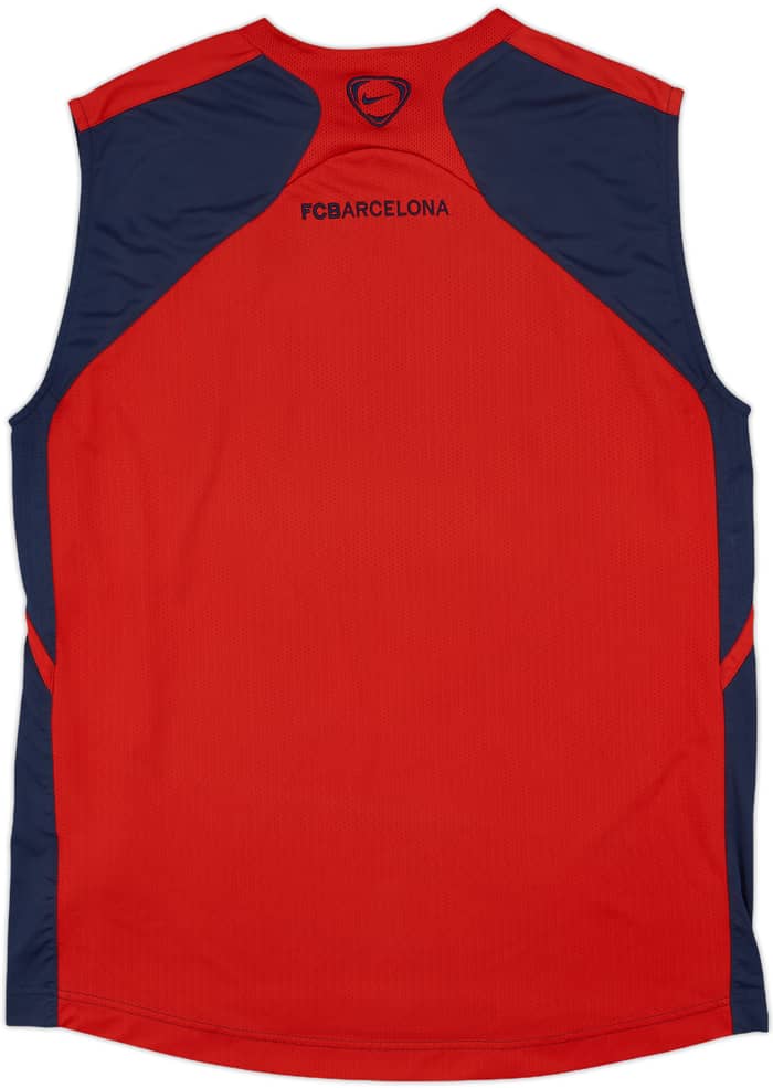 2007-08 Barcelona Nike Training Vest - 9/10 - (L)