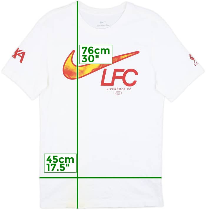 2024-25 Liverpool Nike Graphic Tee - 6/10 - (S)