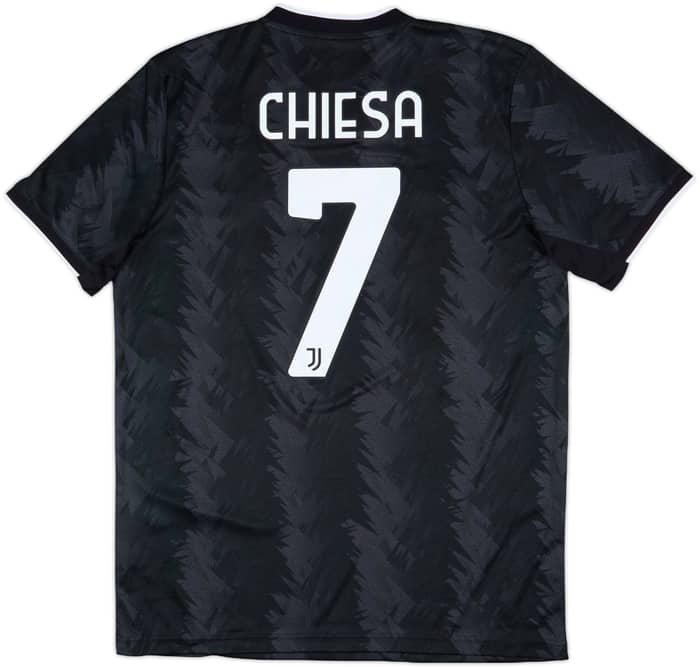 2022-23 Juventus Away Shirt Chiesa #7 - 9/10 - (L)