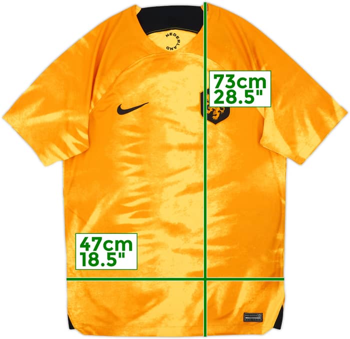 2022-23 Netherlands Home Shirt - 6/10 - (M)