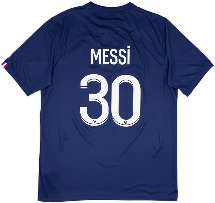 2022-23 Paris Saint-Germain Home Shirt Messi #30 - 8/10 - (L)