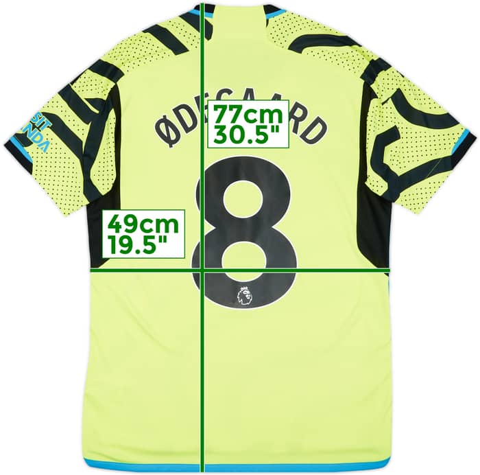 2023-24 Arsenal Away Shirt Odegaard #8 - 10/10 - (M)