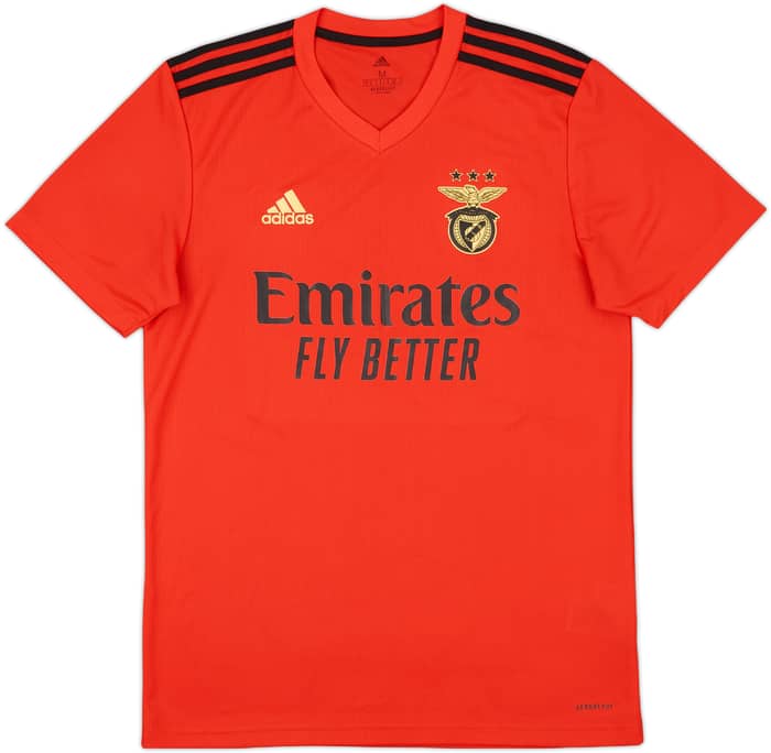 2020-21 Benfica Home Shirt - 8/10 - (M)