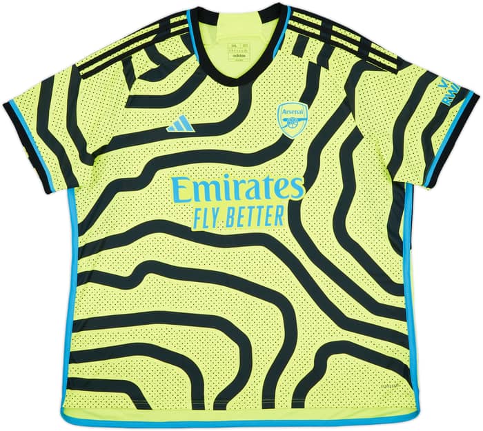2023-24 Arsenal Away Shirt Odegaard #8 - 9/10 - (3XL)