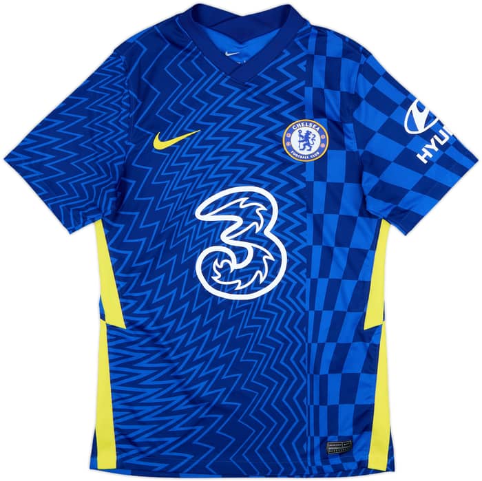 2021-22 Chelsea Home Shirt T.Silva #6 - 8/10 - (S)