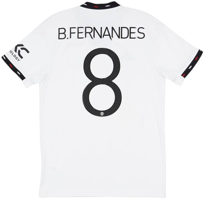 2022-23 Manchester United Away Shirt B.Fernandes #8 - 10/10 - (M)