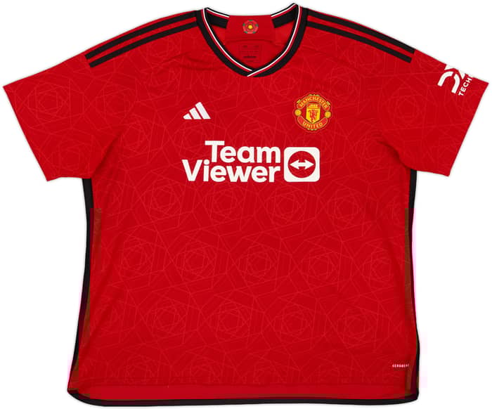 2023-24 Manchester United Home Shirt B.Fernandes #8 - 8/10 - (XXL)