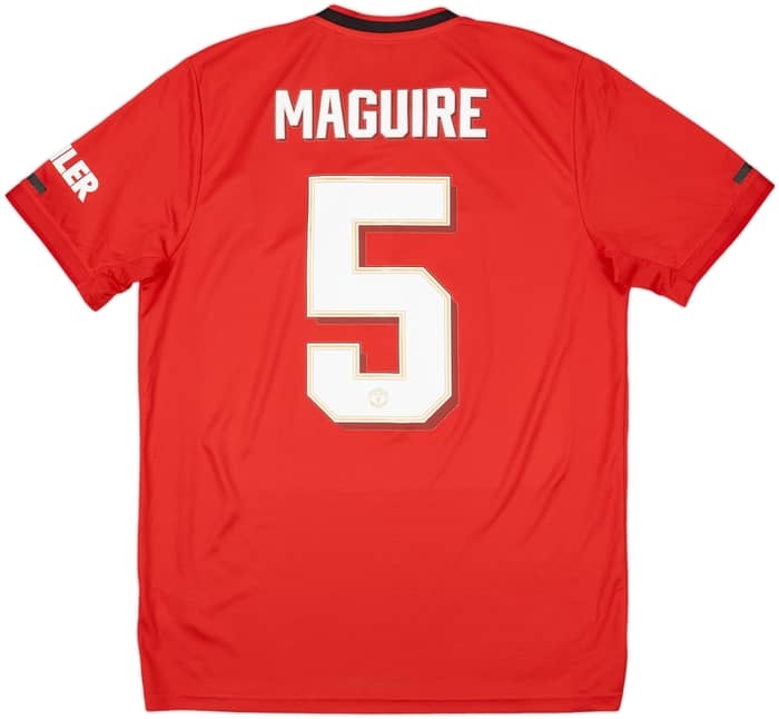 2019-20 Manchester United Home Shirt Maguire #5 - 7/10 - (L)
