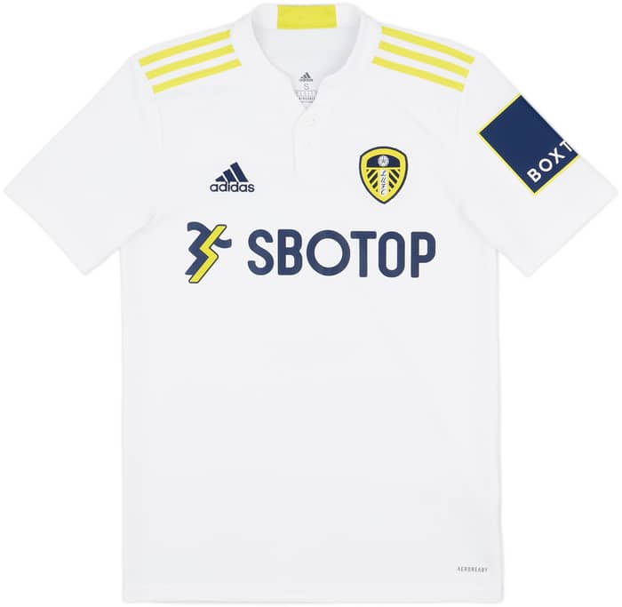 2021-22 Leeds United Home Shirt Bamford #9 - 9/10 - (S)