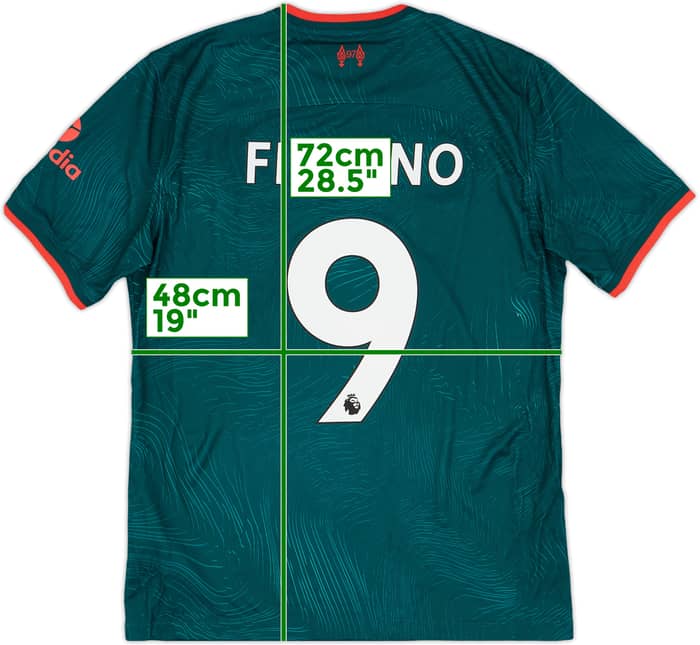 2022-23 Liverpool Third Shirt Firmino #9 - 8/10 - (M)