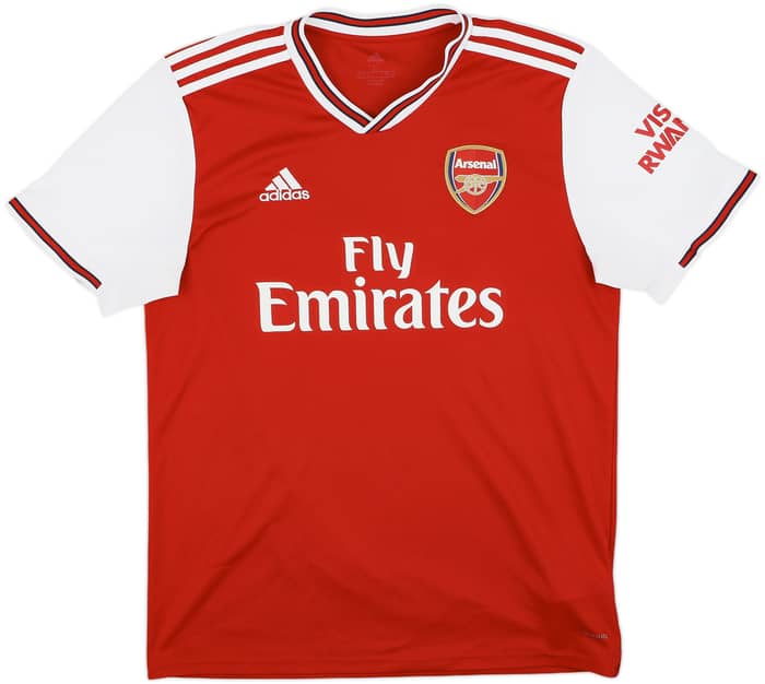 2019-20 Arsenal Home Shirt Saka #77 - 9/10 - (L)