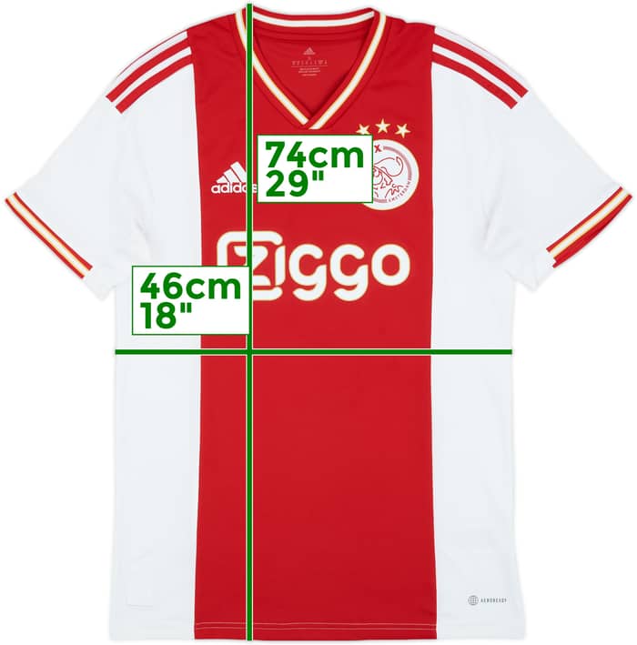2022-23 Ajax Home Shirt - 8/10 - (S)
