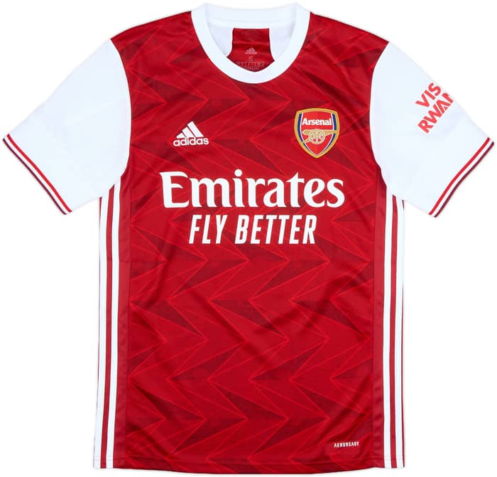 2020-21 Arsenal Home Shirt Saka #77 - 9/10 - (S)