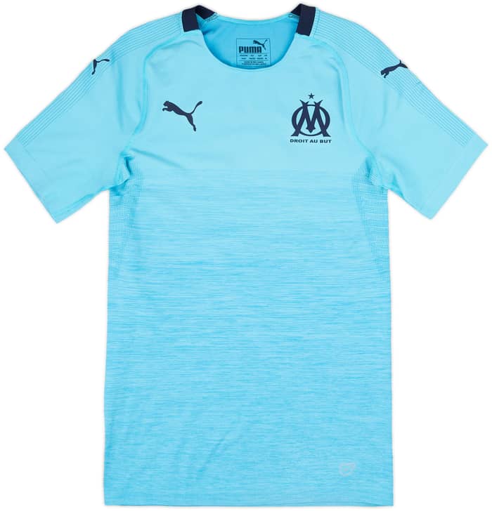 2018-19 Olympique Marseille Authentic EvoKnit Player Issue Third Shirt Balotelli #9 - 8/10 - (M)