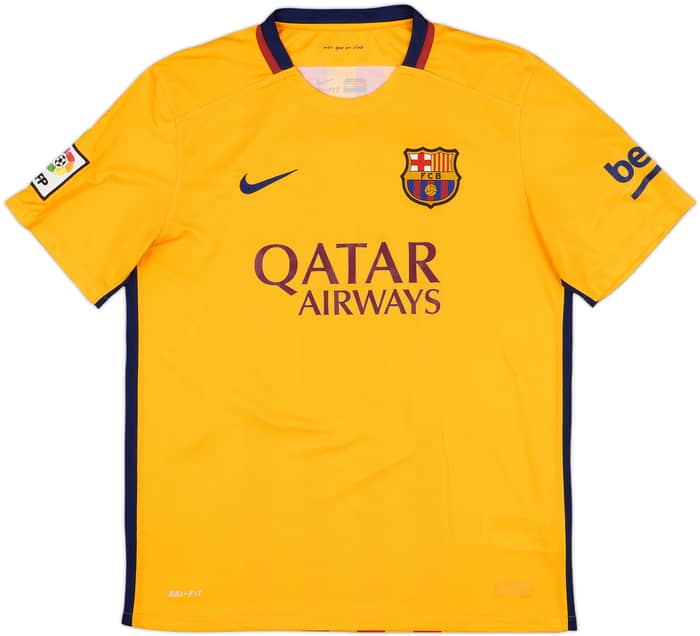 2015-16 Barcelona Away Shirt Messi #10 - 7/10 - (L)