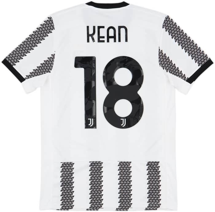 2022-23 Juventus Home Shirt Kean #18 - 9/10 - (S)