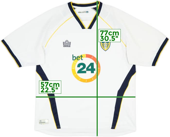 2006-07 Leeds United Home Shirt - 8/10 - (L)