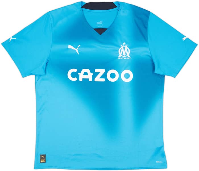2022-23 Olympique Marseille Third Shirt - 10/10 - (XL)