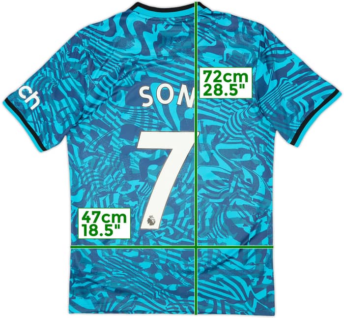 2022-23 Tottenham Third Shirt Son #7 - 7/10 - (S)