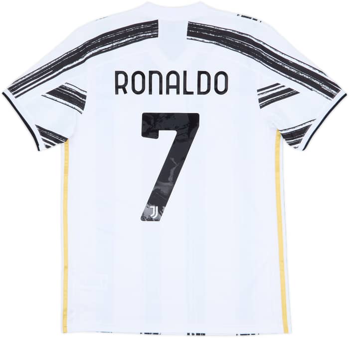 2020-21 Juventus Home Shirt Ronaldo #7 - 9/10 - (M)